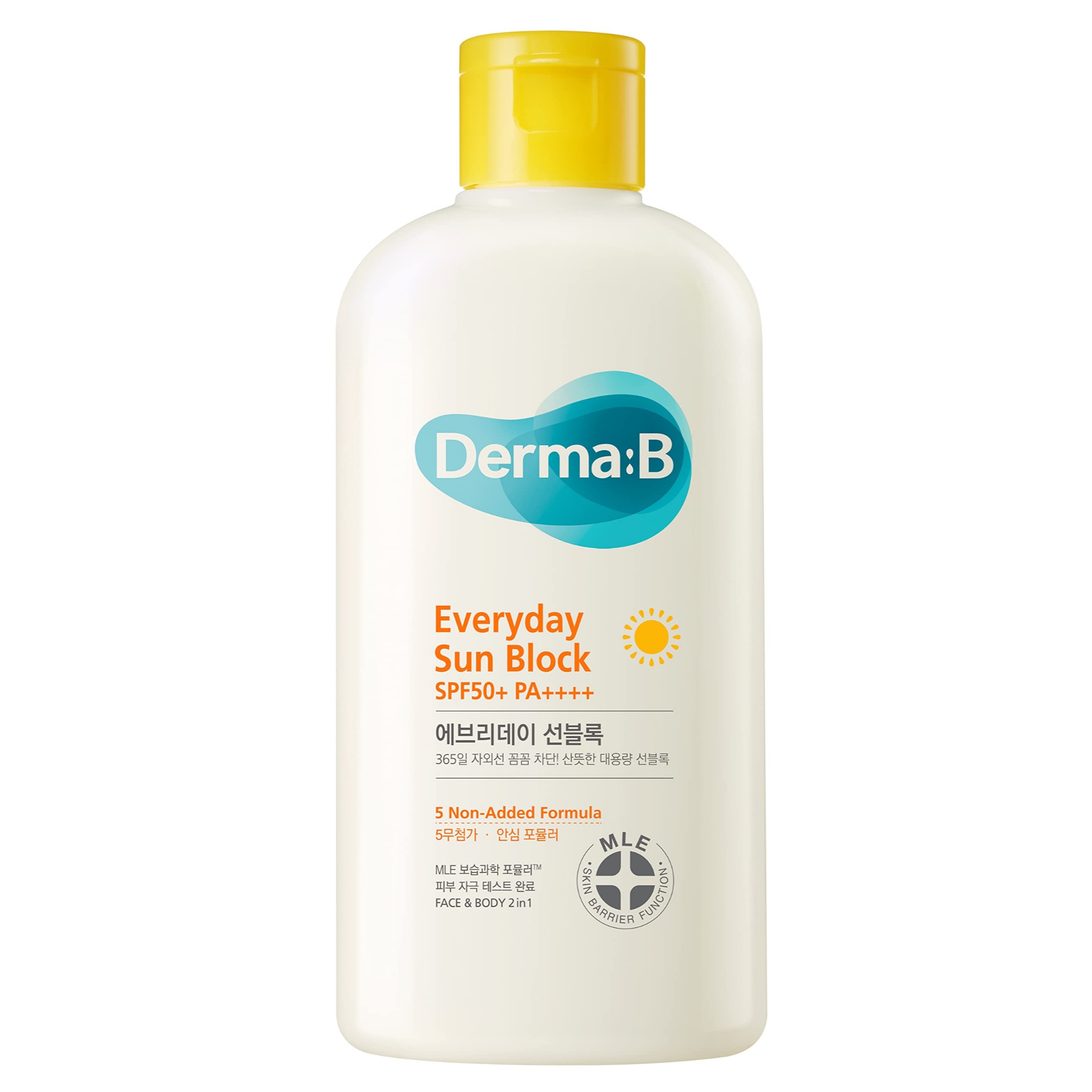 Derma B Everyday Sun Block Sunscreen SPF50+ PA++++ 200ml