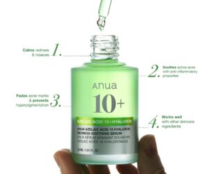 ANUA Azelaic Acid 10 Redness Soothing Serum