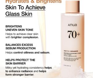 Anua – Rice 70 Glow Milky Toner